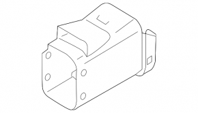 Conductă de aer pentru carcasa filtrului de aer, dreapta, BMW 5 G30 18-23 M, 4.4T, spate