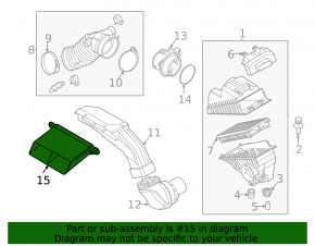 Воздухоприемник Hyundai Tucson 22-26