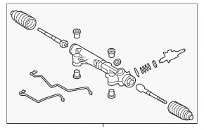 Рейка рулевая Toyota Tundra 14-21 ГУР