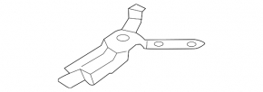Кронштейн запасного колеса Audi A6 C8 19-24