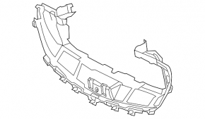 Bază grilă radiator Mercedes W213 E 21-23