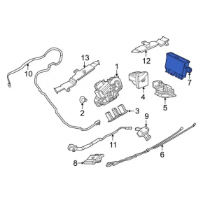 LIFTGATE CONTROL MODULE Ford Explorer 20-25