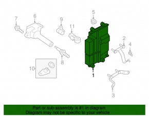 Блок ECU компьютер двигателя Subaru Impreza 17-17 GK АКПП