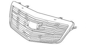 Решетка радиатора grill Cadillac ATS 15-18