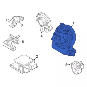 Шлейф руля Ford Escape MK4 20-26 без подогрева