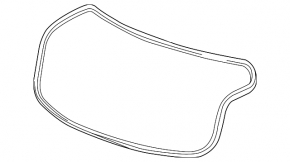 Garnitura capac portbagaj Chevrolet Impala 14-20
