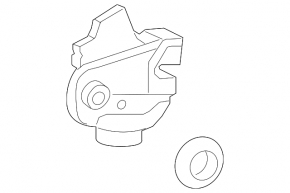 Închidere ușă spate stânga Lexus GS300 GS350 GS430 GS450h 06-11 nou original