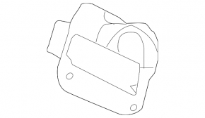 Корпус лючка бензобака Nissan Altima 19-24