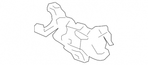 Замок капота Mitsubishi Galant 04-09