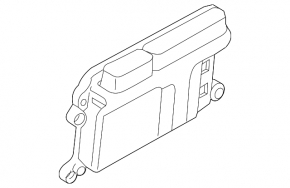 Блок ECU компьютер двигателя Mazda CX-5 17-18 2.5 Denso