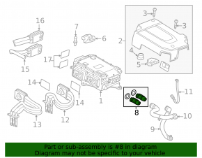 Фитинг инвертора Chevrolet Volt 11-15