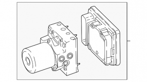 ABS АБС BMW X3 G01 22-24