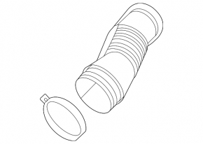 Conductă de aer VW Jetta 22-26 de la filtru 1.5T