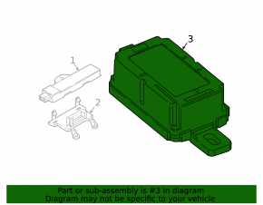 Remote Control Module BMW 3 F30 12-17