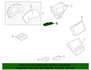 Блок кнопок передней панели Infiniti QX50 19-21