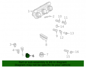 Кнопка паркинга VW Tiguan 18-24