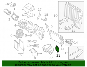 AC HEAT CLIMATE CONTROL MODULE BMW 5 G30 17-18