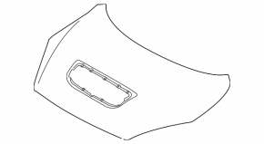 Капот голый Mazda3 MPS 10-13