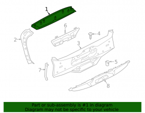 Ornamente uși spate superioare negre pentru BMW X7 G07 19-26