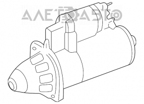 Стартер VW Passat b8 16-19 USA 1.8T, 2.0T