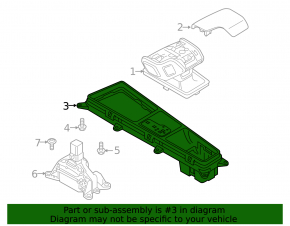 Pad schimbător Audi A6 C8 19-