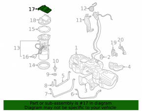 Fuel Pump Control Module Audi Q7 17-19 3.0T