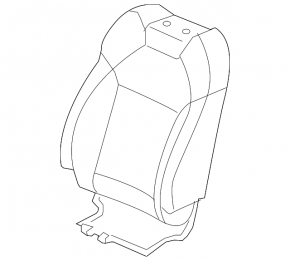 Scaunul șoferului pentru Acura MDX 14-15 fără airbag, piele bej