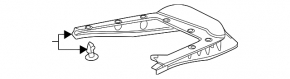 Уплотнитель воздухоприемника Honda Civic XI FE/FL 22-26 2.0