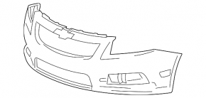 Bara față, goală, Chevrolet Cruze 11-14 LT, LTZ