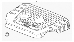 Накладка двигателя Ford Ecosport 18-22 2.0