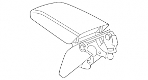 Подлокотник VW Taos 22-25