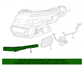 Suport de montare far dreapta Chevrolet Equinox EV 24-26