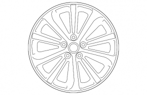 Комплект дисков R18 4шт Subaru Legacy 15-19
