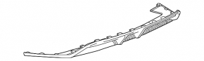 Ornament buză inferioară bară spate Chevrolet Equinox EV 24-26