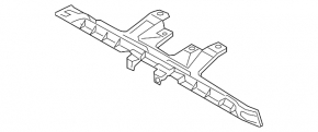 Крепление решетки радиатора grill Audi Q3 8U 15
