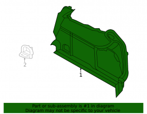 Ornament arc dreapta pentru Audi A3 22-26 AWD, negru