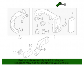 Debitmetru aer BMW X5 F15 14-18 3.0D
