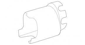 Cadru coloana de directie Mercedes X164 GL maro nou original