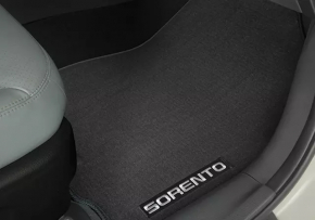 Комплект ковриков салона ткань Kia Sorento 10-15 черн под чистку