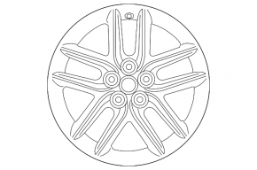Комплект дисков R18 4шт Lexus IS 14-21 разноширокие fsport