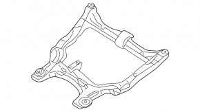 Подрамник передний Nissan Murano 04-07 FWD