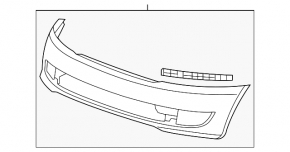 Bara fata goala VW Passat b7 12-15 SUA