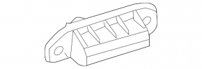Buton de deschidere a portbagajului pentru Toyota C-HR 18-23