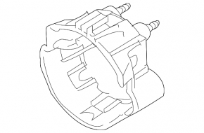 Крепление противотуманной фары правое Subaru Forester 08-13