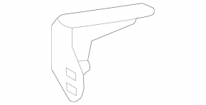 Кронштейн глушителя передний Mercedes W213 E 300/350 17-19 2.0T на глушитель