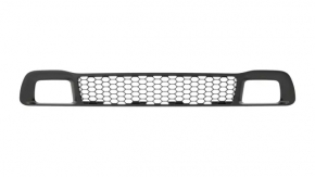 Нижняя решетка переднего бампера Jeep Grand Cherokee WK2 14-16 открытая, под крюки