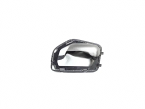 Чехол ручки КПП Jeep Cherokee KL 19-23 кожа черная