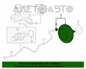Вакуумный усилитель Mini Cooper F56 3d 14-24