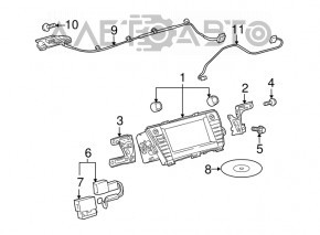 Монитор, дисплей, навигация Toyota Prius 30 10-11 JBL