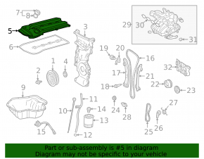 Capac supapă Lexus Hs250h 10-12 2.4